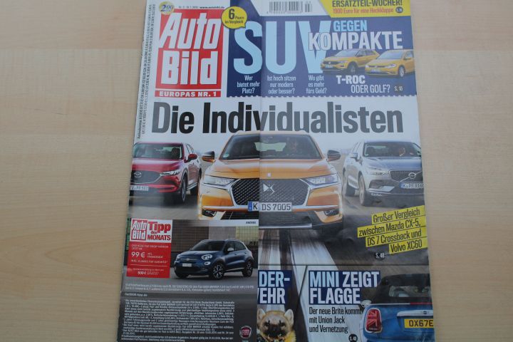 Deckblatt Auto Bild (03/2018)
